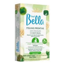 Folha com 16FLS Corporal Chá Verde Aveia Deo Depil Bella