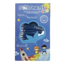 Hastes Flexíveis Kids C/75 Unidades Spartex