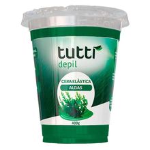 Cera Depilatória Tutti Elástica Copo Algas 400g