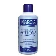 Removedor de Esmalte A Base de Acetona Márcia 100ML