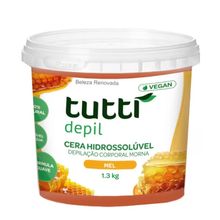 Cera Depilatória Hidrossoluvel Mel Tutti Depil 1,3kg