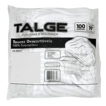 Touca Descartável Sanfonada Elástico Tnt Talge