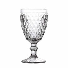 Conjunto de 06 Copos de Vidro Bico de Abacaxi