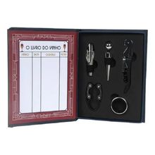 O Livro do Vinho Kit Completo - 5 Peças