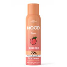 Desodorante Antitranspirante Mood Teen Pêssego 72h 150ml Sem Alumínio Aerosol