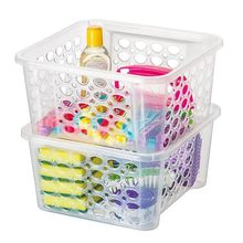 Cesto Empilhável Branco M - 880 - Sanremo Cesto Empilhavel Branco Sanremo Ref 880