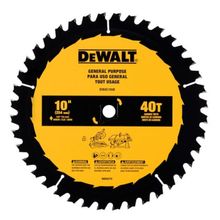 Lamina Serra Circular 10 40D Dewalt