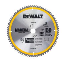 Lâmina Serra Esquadria -12 80D - Madeira Dewalt