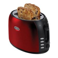 Torradeira Oster Chrome Vermelha 127V