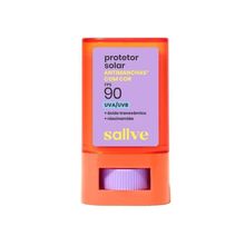 Protetor Solar Sallve Bastão Fps 90 Cor 8 Antimanchas 15g