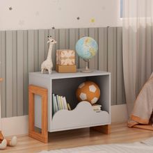 Mesa de Cabeceira Multiuso Infantil Genialflex Nuvem com 65,3cm de largura - Fendi