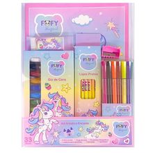 Kit Desenho Artístico Infantil Encanto Com 33 Peças Fofy
