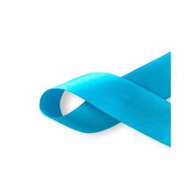 Fita De Cetim Tecida -10 Metros/15 Mm/turquesa Nº 07