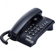 Telefone Com Fio Pleno Intelbras Preto Bivolt
