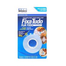Fita Dupla Face De Espuma Fixa Tudo 12mm X 1,5m - 350g - Tek Bond -