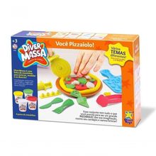Playset Massinha De Modelar Diver Massa - Você Pizzaiolo - Divertoys