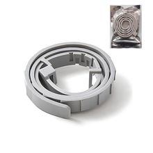 Coleira Antipulgas Para Cães Ajustável 63cm Cinza óleo Essencial Pulgas E Carrapatos