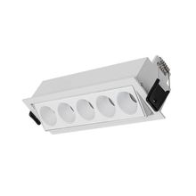 Spot De Embutir Nordecor Downlight Powerus Led Direcionável Alto Irc 90 10w Bivolt Lente Branca 3000k