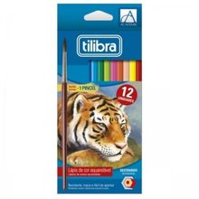 Lápis De Cor Tilibra Aquarelável 12 Cores