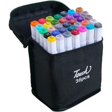 Kit Caneta Marcador Para Colorir Professional 36 Unidades