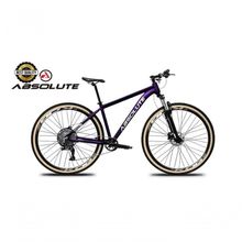 Bicicleta Aro 29 Nero 5 Peças Inteira Absolute 12v Garfo Com Trava K7 11-52d Freio Hidráulico Roxo Tam: 17