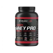 100% Whey Pro Concentrado 900gr Sabor Chocolate Duplo