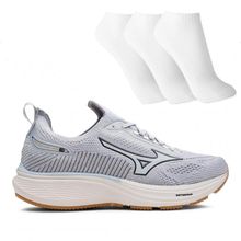 Tênis Esportivo Mizuno Cool Ride 3 Masculino + 3 Pares de Meias