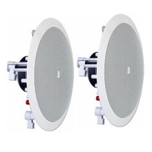 PAR ARANDELA JBL 6C02R REDONDA 6" 25W RMS SOM AMBIENTE