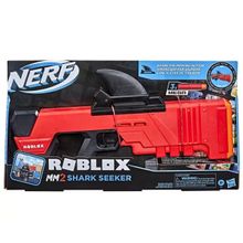 Mega Lançador Nerf Roblox MM2 Shark Seeker Hasbro - F2489