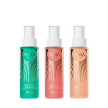Aura Beauty Kit Mini Trilogia das Deusas - Body Splash 3x60ml