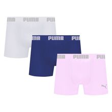 Kit 3 Cuecas Puma Boxer Sem Costura Masculina