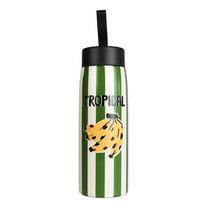 Garrafa térmica Farm Que Sede 750ML Banana Tropical com alça silicone