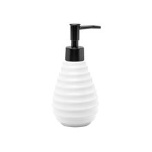 Porta Sabonete Líquido Wolff Colméia de Cerâmica Branco