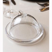 Prato para Doce com Tampa Wolff Bee 15cm x 10cm Cristal