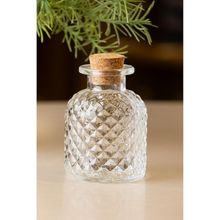 Garrafa Azeite Tampa Cortiça Lyor Releve 7,5cm x 9cm Vidro