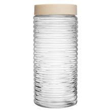 Pote com Tampa Plástica Lyor Colmeia 1,5L Amarelo Vidro