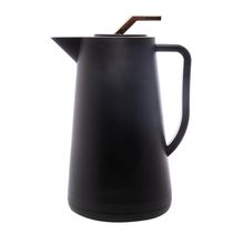 Garrafa Térmica Wolff Atenas de Plástico Preta 1L