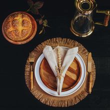 Lugar Americano Wolff de Papel Caramelo38cm