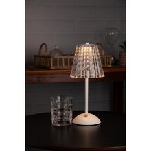 Luminária de Mesa Led Usb Wolff Leumina 12,5cm x 30cm Branca