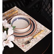 Lugar Americano Wolff Florale 43,5cm x 28,5cm Canvas