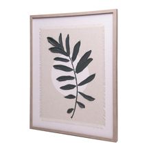 Quadro Decorativo Folhagens 40cm x 50cm x 2cm MDF