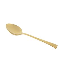 Colher para Servir Wolff Berna Dourado de Aço Inox