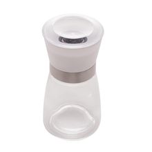 Moedor de Tempero com Tampa Lyor Branca de Vidro 170ml