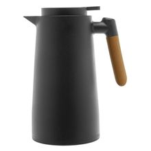 Garrafa Térmica Lyor Tap com Termômetro Preta 1L