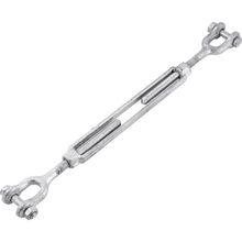 Esticador Para Cabo De Aço 3/8  Manilha X Manilha Galvanizad