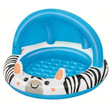 Piscina Infantil Inflável Zebra Bel 26 Litros Proteção UV