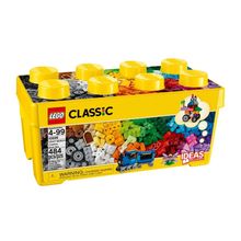 CAIXA MEDIA DE PEÇAS CRIATIVAS LEGO CLASSIC 484 PEÇAS 10696