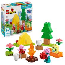 VIAGEM DE ACAMPAMENTO DA PEPPA LEGO DUPLO 32 PEÇAS 10452