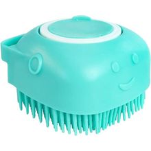 Esponja Para Banho Com Dispenser 6x9CM Azul - Quanhe