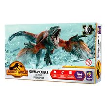 Quebra Cabeça 100 PÇS  Pyroraptor Jurassic World 2083 - Mimo